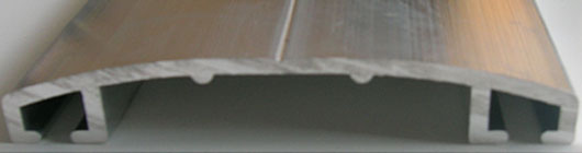Планка прижимная алюминиевая верхняя, 6м. 10-32 мм.